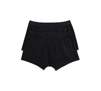 JP 1880 Hommes Grandes Tailles L-8XL Caleçons (Lot de 2), Coton Bio certifié GOTS, Coupe Ventre Confort Noir 3XL 830754100-3XL