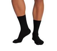 JP 1880 Hommes Grandes tailles L-8XL Chaussettes en lot de 2, sans bord élastique noir 39+ 727178130-39+