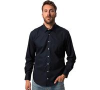 JP 1880 Hommes Grandes Tailles L-8XL Chemise à Manches Longues et col Kent. Coupe Modern Fit. Jusqu'au 8XL, Tall. Noir 5XL 823925100-5XL
