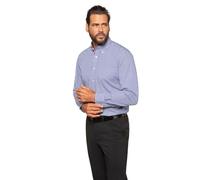 JP 1880 Hommes Grandes Tailles L-8XL Chemise, Carreaux Vichy, Jusqu'au 8XL, Comfort Fit Bleu Clair 4XL 722859 71-4XL