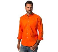 JP 1880 Hommes Grandes Tailles L-8XL Chemise en Lin mélangé, Manches Longues et col Montant - Coupe Modern Fit clementis 6XL 790394666-6XL