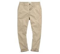 JP 1880 Hommes Grandes Tailles L-8XL Chino JP Aware en Coton Bio, avec Technologie FLEXNAMIC®. Certifié OCS Beige XXL 829104300-XXL