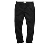 JP 1880 Hommes Grandes Tailles L-8XL Chino JP Aware en Coton Bio, avec Technologie FLEXNAMIC®. Certifié OCS Noir 6XL 829104100-6XL