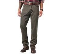 JP 1880 Hommes Grandes Tailles L-8XL Jean coloré, Finition FLEXNAMIC®, Coupe Loose Fit - jusqu'à la Taille 74 Olive foncé 62 841850120-62