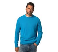 JP 1880 Hommes Grandes Tailles L-8XL Jusqu'au 7XL - Pull en Maille Pur Coton, Broderie JP1880 Aigue-Marine 3XL 708261727-3XL