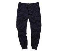 JP 1880 Hommes Grandes Tailles L-8XL Pantalon Cargo Finition FLEXNAMIC®, Multiples Poches et Coupe Modern Fit Bleu Nuit XXL 782635130-XXL