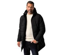 JP 1880 Hommes Grandes Tailles L-8XL Parka à Capuche, Doublure matelassée et Nombreuses Poches - Jusqu'au 7 Noir 3XL 840380100-3XL