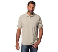 JP 1880 Hommes Grandes Tailles L-8XL Polo Collection Basic à Manches Courtes, en Maille piquée - Jusqu'au 10XL Sable 7XL 702560310-7XL
