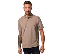 JP 1880 Hommes Grandes Tailles L-8XL Polo en piqué, Manches Courtes, Collection Basic - Jusqu'au 10 XL Gris Brun 7XL 702560337-7XL
