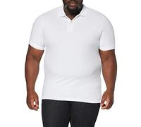 JP 1880 Hommes Grandes Tailles L-8XL Polo Manches Courtes en Coton Blanc XXL 702560 20-XXL