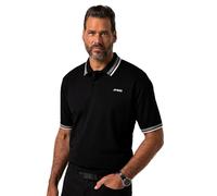 JP 1880 Hommes Grandes Tailles L-8XL Polo Ventre Confort. Finition FLEXNAMIC®. Manches Courtes - du XXL au 8 XL Noir 3XL 840689100-3XL