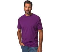 JP 1880 Hommes Grandes Tailles L-8XL Polos Collection Basic, Lot de 2 - Maille piquée et Coton peigné Prune XXL 704317837-XXL