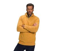 JP 1880 Hommes Grandes Tailles L-8XL Pull Camionneur Multi-Fils, col Montant avec Fermeture à glissière ambré 5XL 808462634-5XL