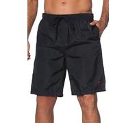 JP 1880 Hommes Grandes tailles L-8XL Short de bain uni taille élastiquée noir XXL 702532 10-XXL