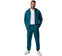 JP 1880 Hommes Grandes Tailles L-8XL Survêtement JP1880, Homewear, 2 pièces, Veste à Capuche et Pantalon - Jusqu'au 8XL Bleu océan 4XL 802934761-4XL