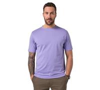 JP 1880 Hommes Grandes Tailles L-8XL T-Shirt Basic en Coton peigné, col Rond Bleu Lilas 3XL 702558822-3XL