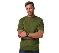 JP 1880 Hommes Grandes Tailles L-8XL T-Shirt Ventre Confort à Manches Courtes, Collection Basic - du XXL au 10 XL Vert de la mer 7XL 712616441-7XL
