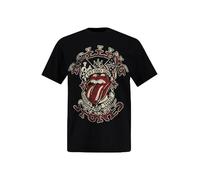 JP 1880 Hommes Grandes Tailles L-8XL T-Shirt,manchescourtes,RollingStones Noir 8XL 782649130-8XL