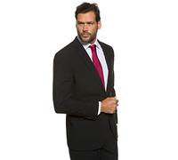 JP 1880 Hommes Grandes tailles L-8XL Veste de costume droite mélange laine ZEUS noir 58 705512 10-58