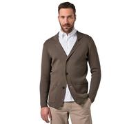 JP 1880 Hommes Grandes Tailles L-8XL Veston en Maille Milano, avec Technologie FLEXNAMIC® et col à Revers Marron Kaki XL 782666343-XL