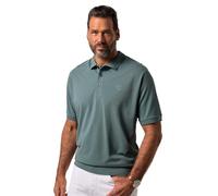 JP 1880 Hommes Grandes Tailles Polo en piqué à Manches Courtes, Coupe Ventre Confort, Collection Basic - du XXL au 10 XL Eucalyptus 6XL 712617190-6XL
