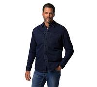 JP 1880 Hommes Grandes Tailles Veste en Jean, Doublure en Polaire, Poches Poitrine - Jusqu'au 8 XL Jean Bleu foncé 8XL 829251903-8XL