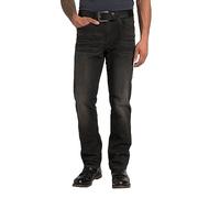 JP 1880 Hommes Jean en Denim Ventre Confort, à Technologie FLEXNAMIC®. Coupe Regular Fit, 5 Poches. Jusqu'au 38/74. Noir 35 820280100-35