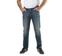 JP 1880 Hommes Jusqu'au 72 - Pantalon Denim Straight Fit 5 Poches, Taille Traveller à empiècements élastiques Pierre Bleu 54 718213902-54
