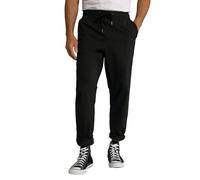 JP 1880 Hommes Pantalon à Enfiler, Finition FLEXNAMIC®, Taille élastique, Coupe Tapered Loose Fit - Jusqu'au 7 XL Noir 7XL 790142100-7XL