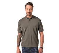 JP 1880 Hommes Polo en piqué, Style Vintage, Ventre Confort et Manches Courtes - du XXL Jusqu'au 8 Mocha 7XL 841671110-7XL