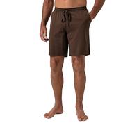 JP 1880 Hommes Pyjama Long Marron foncé XL