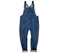 JP 1880 Hommes Salopette en Jean, Collection Workwear, Nombreuses Poches et empiècements élastiques - Coupe Relaxed Fit Bleu Jean 8XL 782707902-8XL