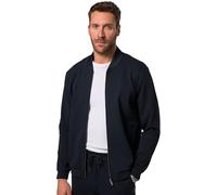 JP 1880 Hommes Veste Sweat zippée Bleu Marine 4XL