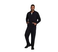 JP 1880 Hommes Grandes Tailles L-8XL Tenue de Jogging, 2 pièces, Homewear, Veste et Pantalon Noir 6XL 802933100-6XL