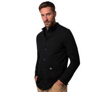 JP 1880 Hommes Veste Traditionnelle, FLEXNAMIC®, Tenue Traditionnelle, Sweat, col Montant, imprimé, Jusqu'au 8 XL Noir 8XL 831320100-8XL