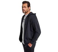 JP 1880 Jay-PI Hoodie-Jacke Veste Sweat, Schwarz, 3XL Homme