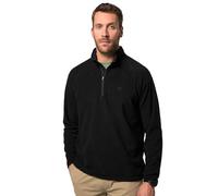 JP 1880 Jay-PI Pull Camionneur en Polaire, Collection Outdoor, Ventre Confort et col zippé Noir 5XL 834044100-5XL
