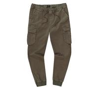 JP 1880 Jp1880 Cargohose Flexnamic, Viele Taschen, Modern Fit, BIS 9 XL Pantalon Cargo Long, Olive, 5XL Hommes