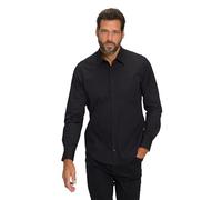 JP 1880 Jp1880 Hemd, Flexnamic, Kentkragen, Modern Basic Fit, BIS 7 XL Chemise, Noir, L Homme