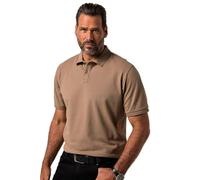 JP 1880 Jp1880 Poloshirt Flexnamic, Halbarm, BIS 8 XL Polos, Marron/Gris, 6XL Hommes