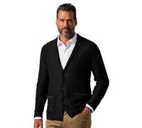 JP 1880 Jp1880 Stricksakko Flexnamic, Vintage Look, BIS 8 XL Cardigans, Noir, 4XL Homme