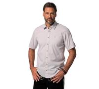 JP 1880 Karohemd Chemise 1/1, Ardoise, 8XL Hommes