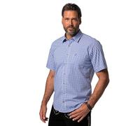 JP 1880 Karohemd Chemise 1/1, Helles Blau, 5XL Homme