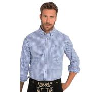 JP 1880 Karohemd Chemises, Cobalt Clair, 7XL Hommes