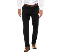 JP 1880 Pantalon Gainant Zeus Flexnamic d'affaires, Noir, 46W x 34L Homme