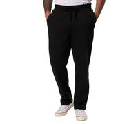 JP 1880 Hommes Pantalon de Jogging Collection Homewear. Tissu Oeko-TEX. Coupe Basic Fit, avec Ventre Confort. Jusqu'au 8XL. Noir 4XL 825206100-4XL