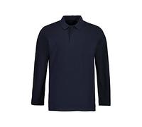 JP 1880 Poloshirt, Basic, Langarm, Piqué, BIS 8 XL Polo 1/1, Bleu Marine foncé, 4XL Hommes