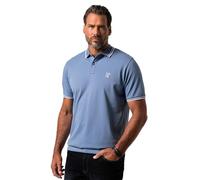 JP 1880 Poloshirt, Bauchfit, Piqué, Halbarm, BIS 8 XL Chemise, Bleu Jeans, 6XL Hommes