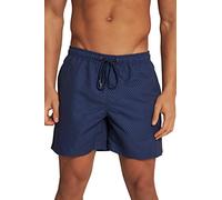 JP 1880 Short de Bain avec imprimé intégral, Bleu Nuit Mat, 6XL Homme