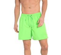 JP 1880 Short de Bain avec Poche zippée, Vert Fluo, 2X-Large Homme